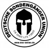 Aufkleber - Deutsche Sondengänger Union (transparent)
