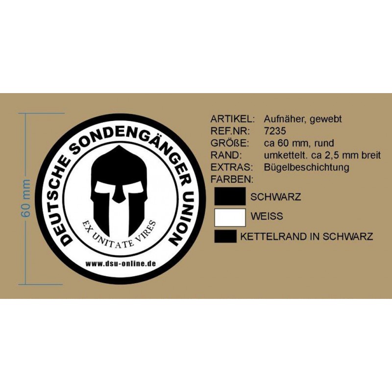 Dsu Patch DSU Aufnäher 2018 (Patch) - Schatzsucher Magazine